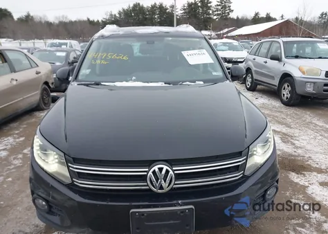 2012 Volkswagen Tiguan Sel z USA, uszkodzony, nr VIN WVGBV7AX4CW604405